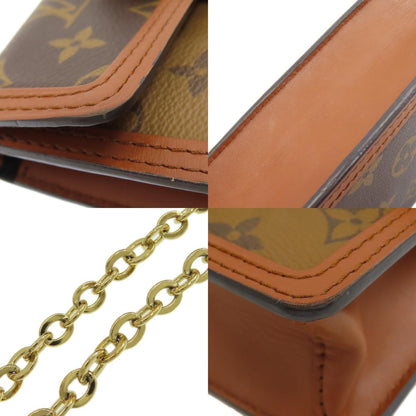 LOUIS VUITTON M68746 Portefeiulle Dauphine Shoulder Bag Monogram canvas Monogram Reverse CanvasLadies [Used]