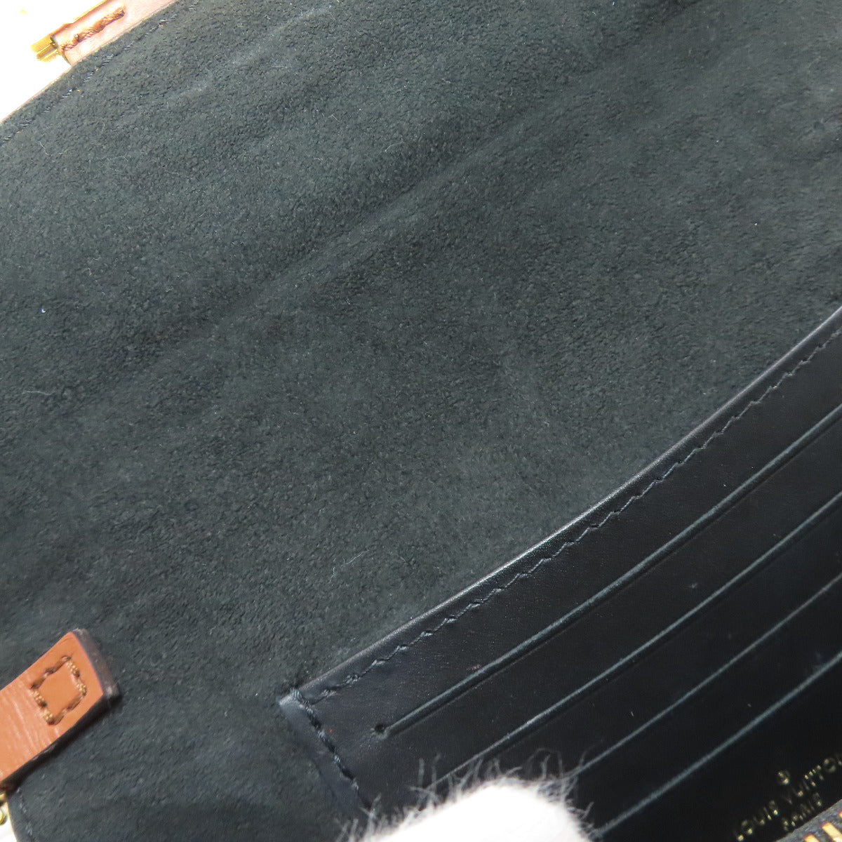 LOUIS VUITTON M68746 Portefeiulle Dauphine Shoulder Bag Monogram canvas Monogram Reverse CanvasLadies [Used]