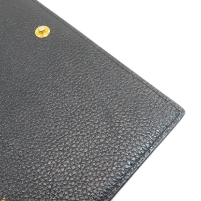 GUCCI 573612 Zumi Continental Wallet Long wallet (with coin pocket) Leather Ladies [Used]