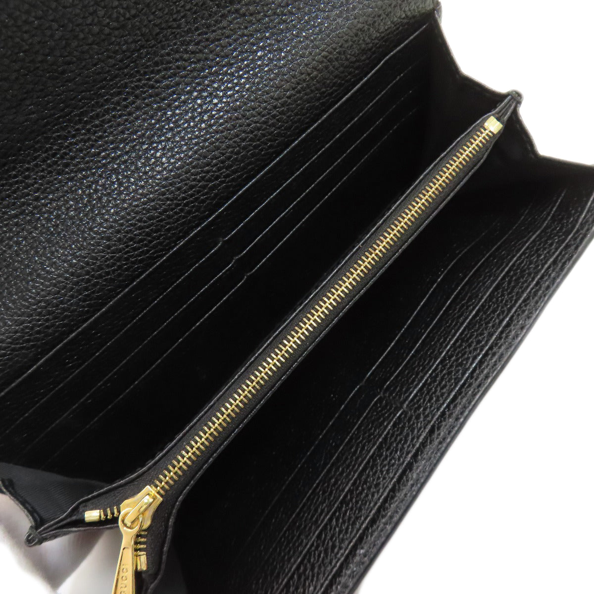 GUCCI 573612 Zumi Continental Wallet Long wallet (with coin pocket) Leather Ladies [Used]