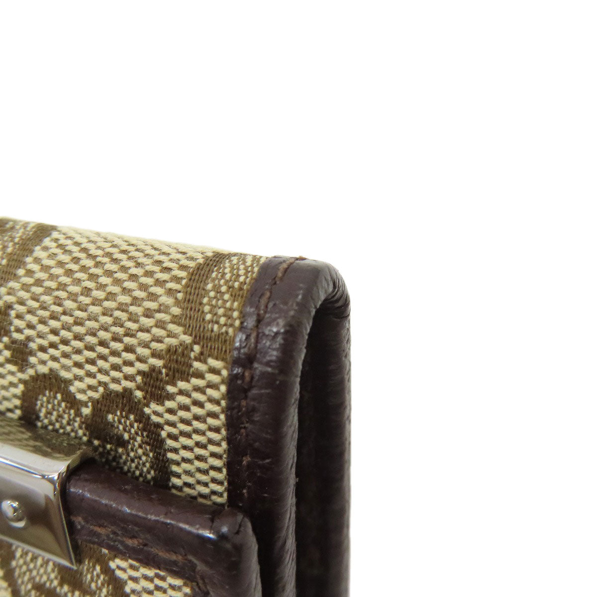 GUCCI 127048 GG canvas key holder Canvas Ladies [Used]