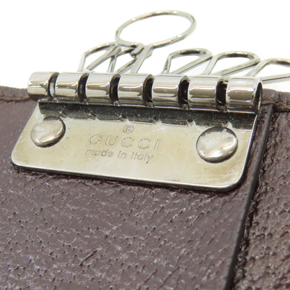 GUCCI 127048 GG canvas key holder Canvas Ladies [Used]