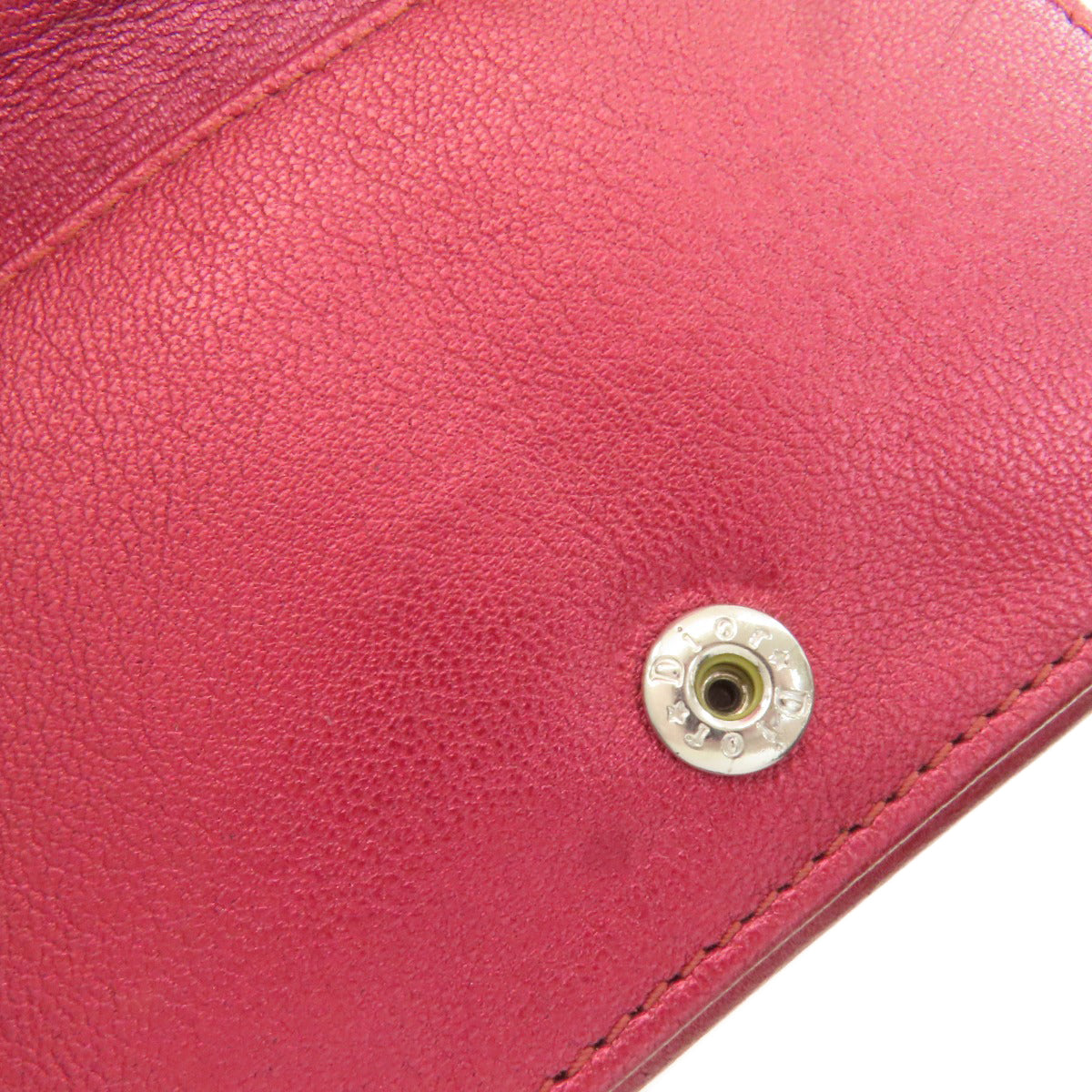 CHRISTIAN DIOR Canage Card Case Enamel Ladies [Used]