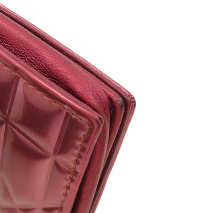 CHRISTIAN DIOR Canage Card Case Enamel Ladies [Used]