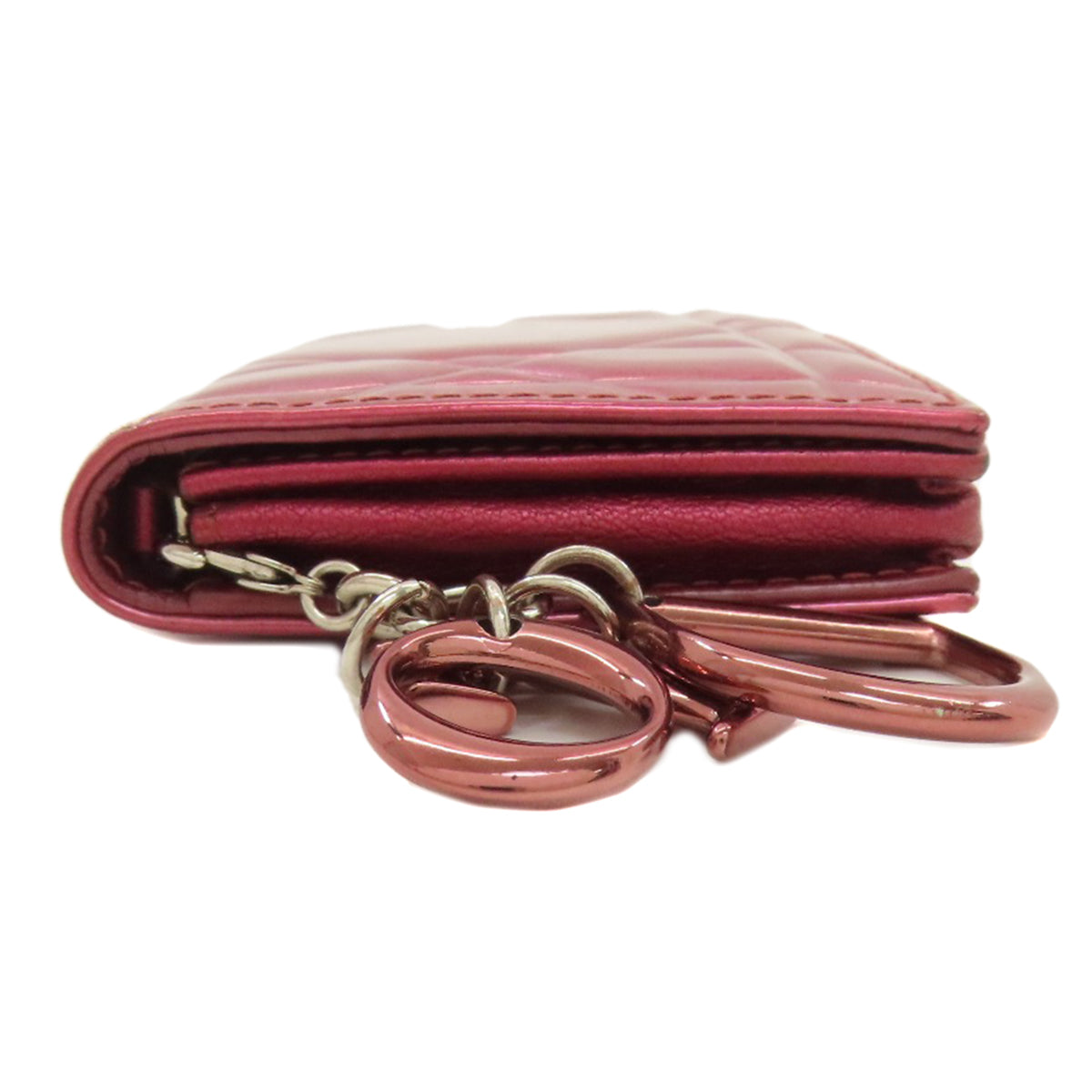 CHRISTIAN DIOR Canage Card Case Enamel Ladies [Used]