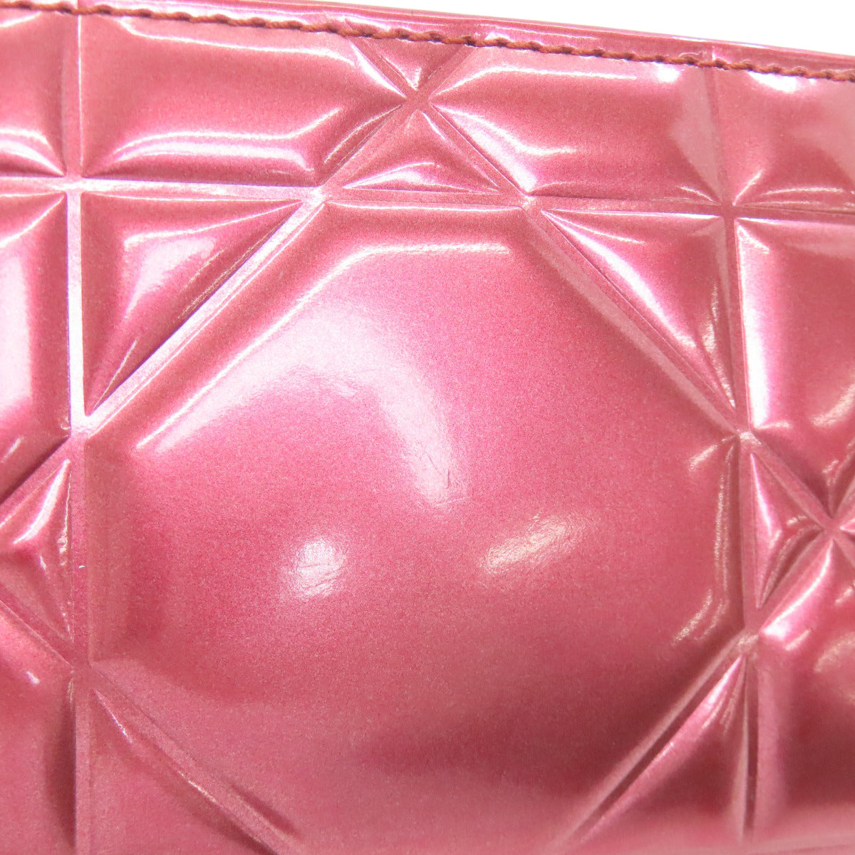 CHRISTIAN DIOR Canage Card Case Enamel Ladies [Used]