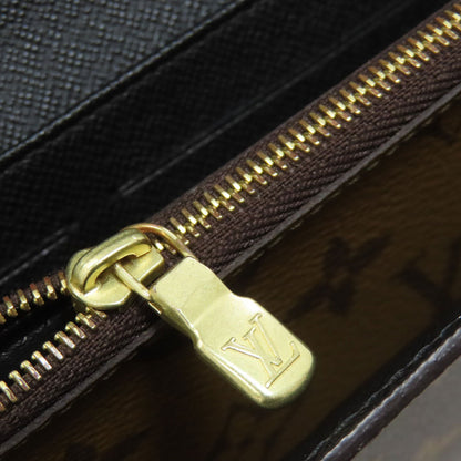 LOUIS VUITTON M80726 Portefeiulle Â· Sarah Long wallet (with coin pocket) Monogram reverse Ladies [Used]