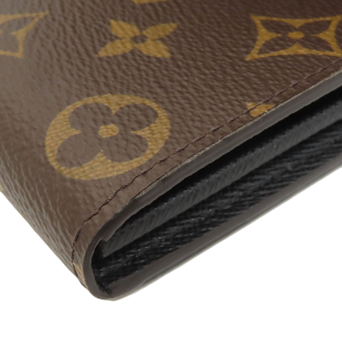LOUIS VUITTON M80726 Portefeiulle Â· Sarah Long wallet (with coin pocket) Monogram reverse Ladies [Used]