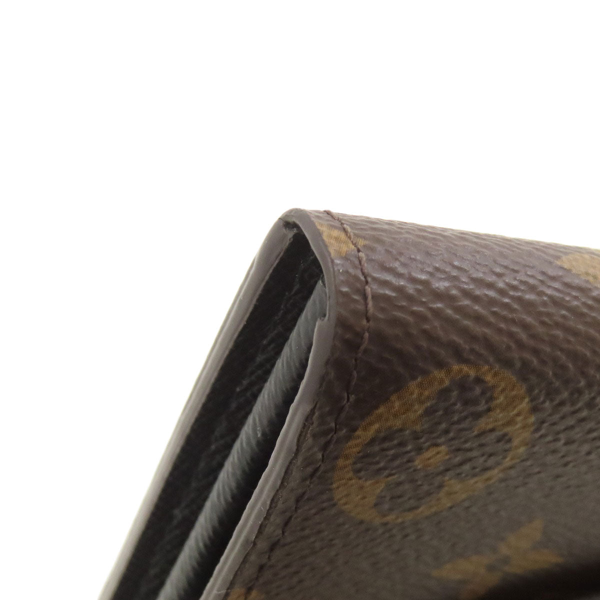 LOUIS VUITTON M80726 Portefeiulle Â· Sarah Long wallet (with coin pocket) Monogram reverse Ladies [Used]