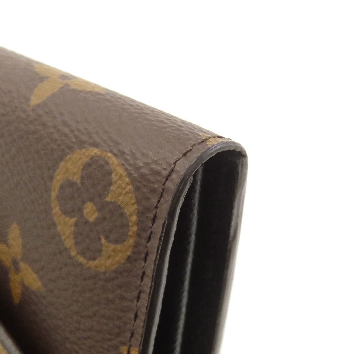 LOUIS VUITTON M80726 Portefeiulle Â· Sarah Long wallet (with coin pocket) Monogram reverse Ladies [Used]