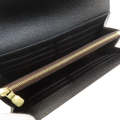 LOUIS VUITTON M80726 Portefeiulle Â· Sarah Long wallet (with coin pocket) Monogram reverse Ladies [Used]
