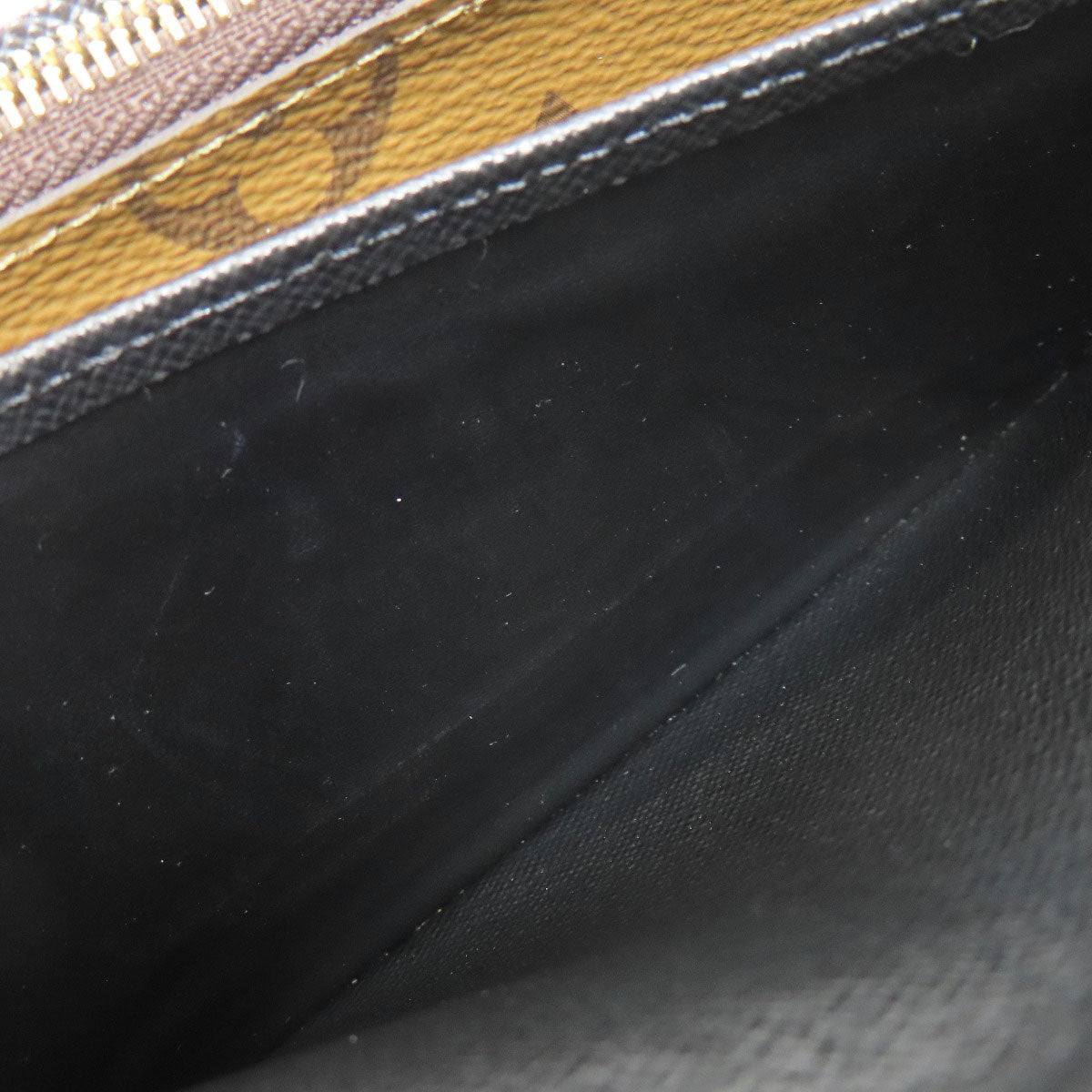 LOUIS VUITTON M80726 Portefeiulle Â· Sarah Long wallet (with coin pocket) Monogram reverse Ladies [Used]