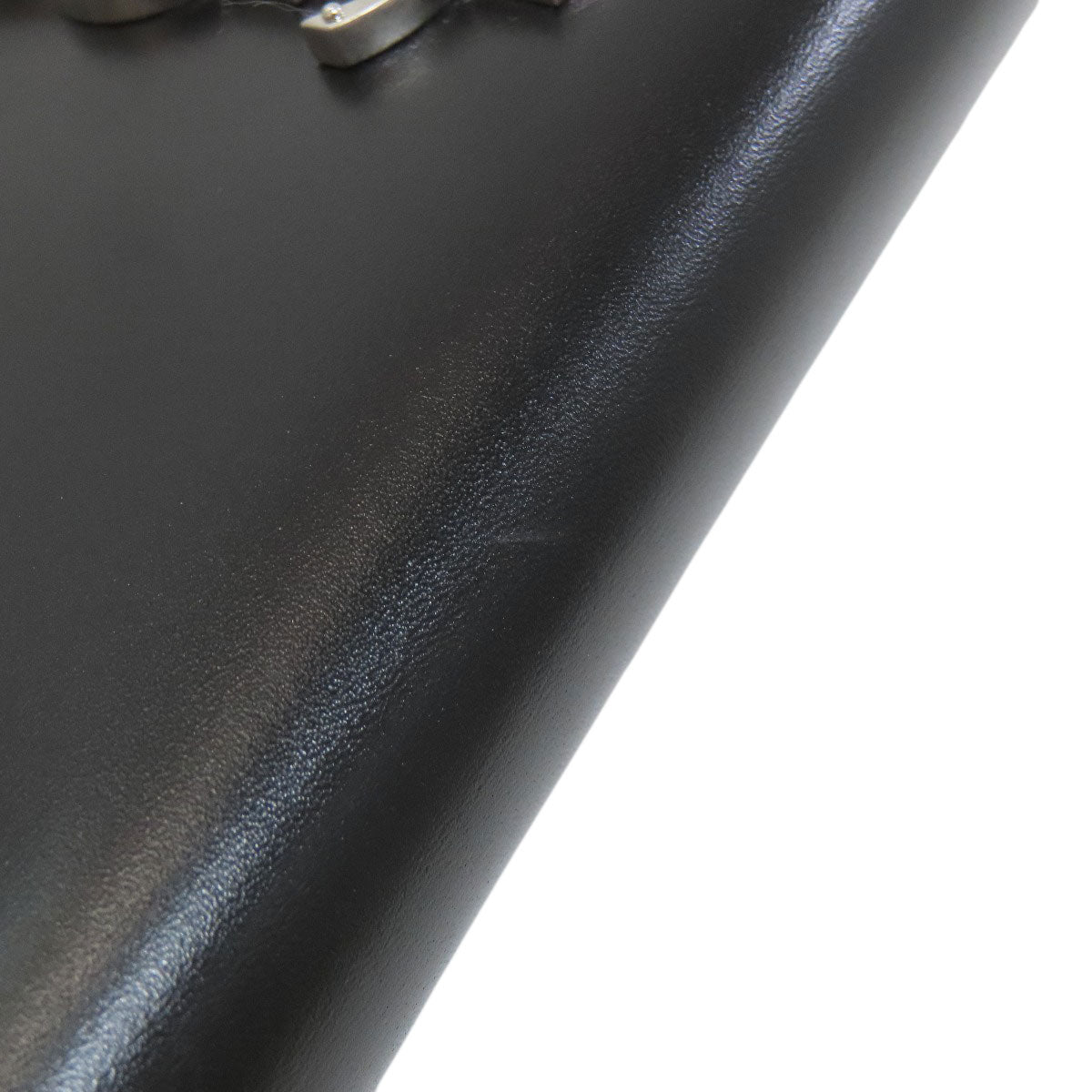 SAINT LAURENT Cassandra Long wallet (with coin pocket) Leather Ladies [Used]
