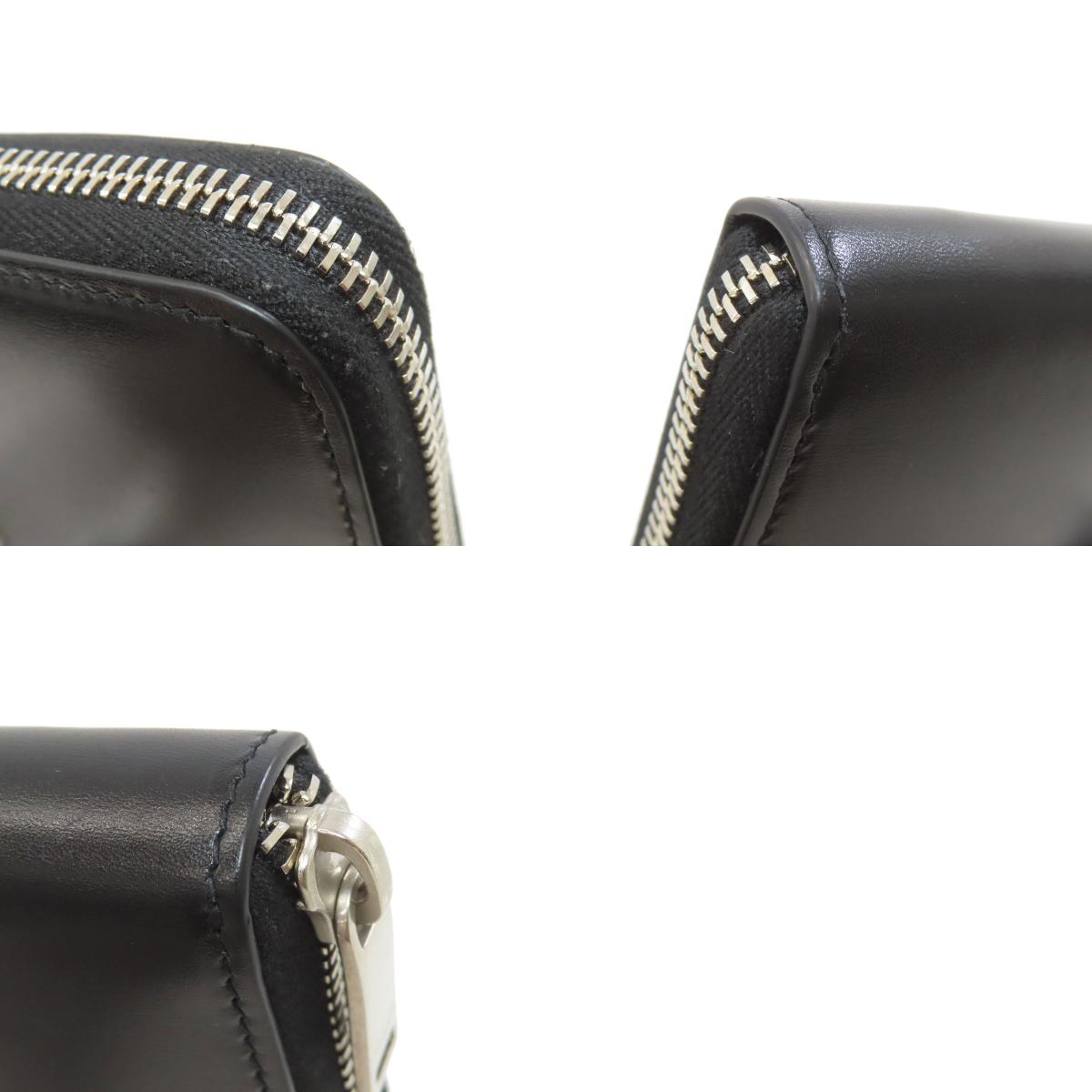 SAINT LAURENT Cassandra Long wallet (with coin pocket) Leather Ladies [Used]
