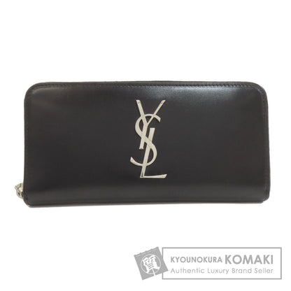 SAINT LAURENT Cassandra Long wallet (with coin pocket) Leather Ladies [Used]