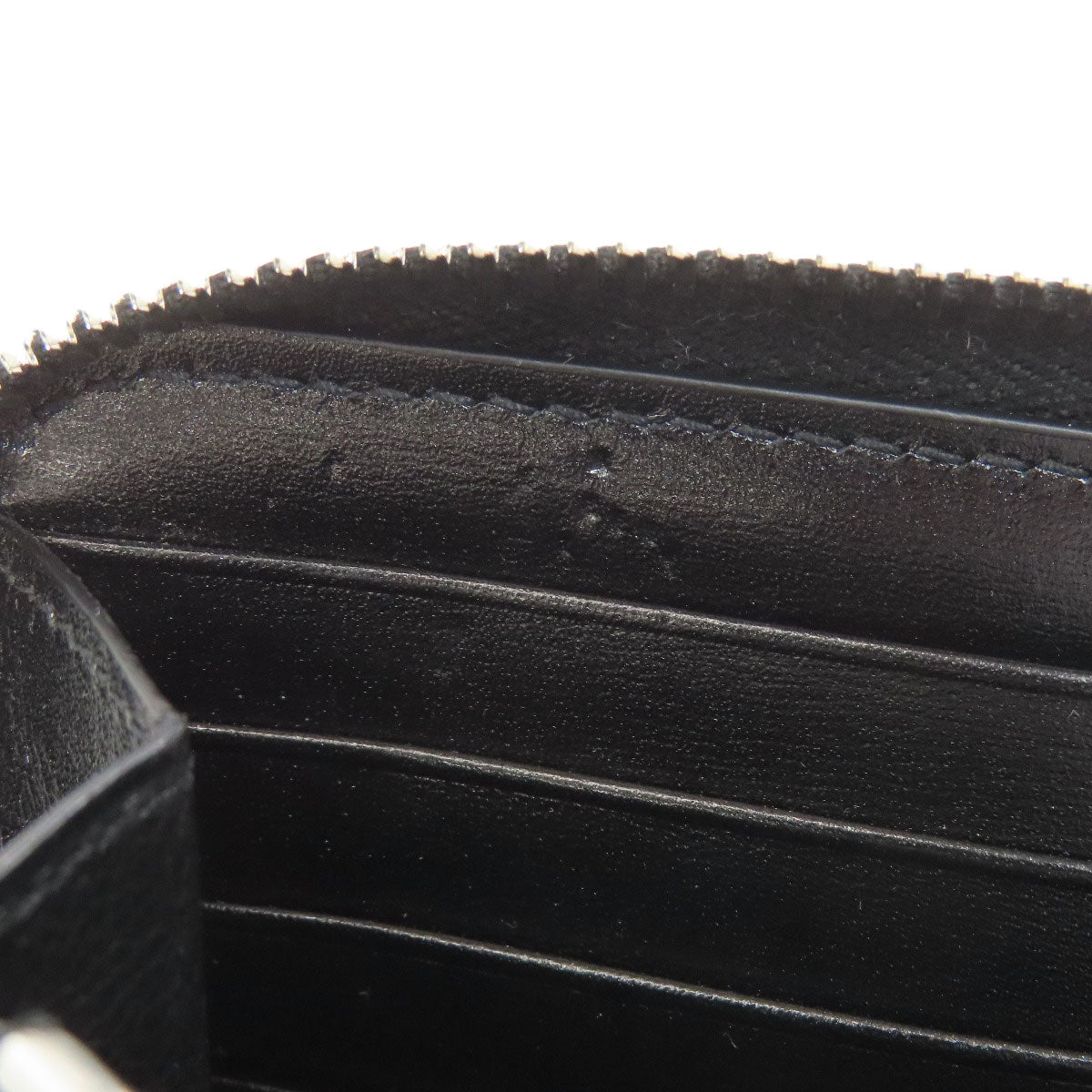 SAINT LAURENT Cassandra Long wallet (with coin pocket) Leather Ladies [Used]