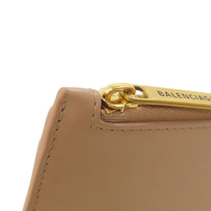 BALENCIAGA 736734 Fragment case coin purse Leather Ladies [Used]