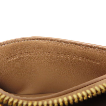 BALENCIAGA 736734 Fragment case coin purse Leather Ladies [Used]