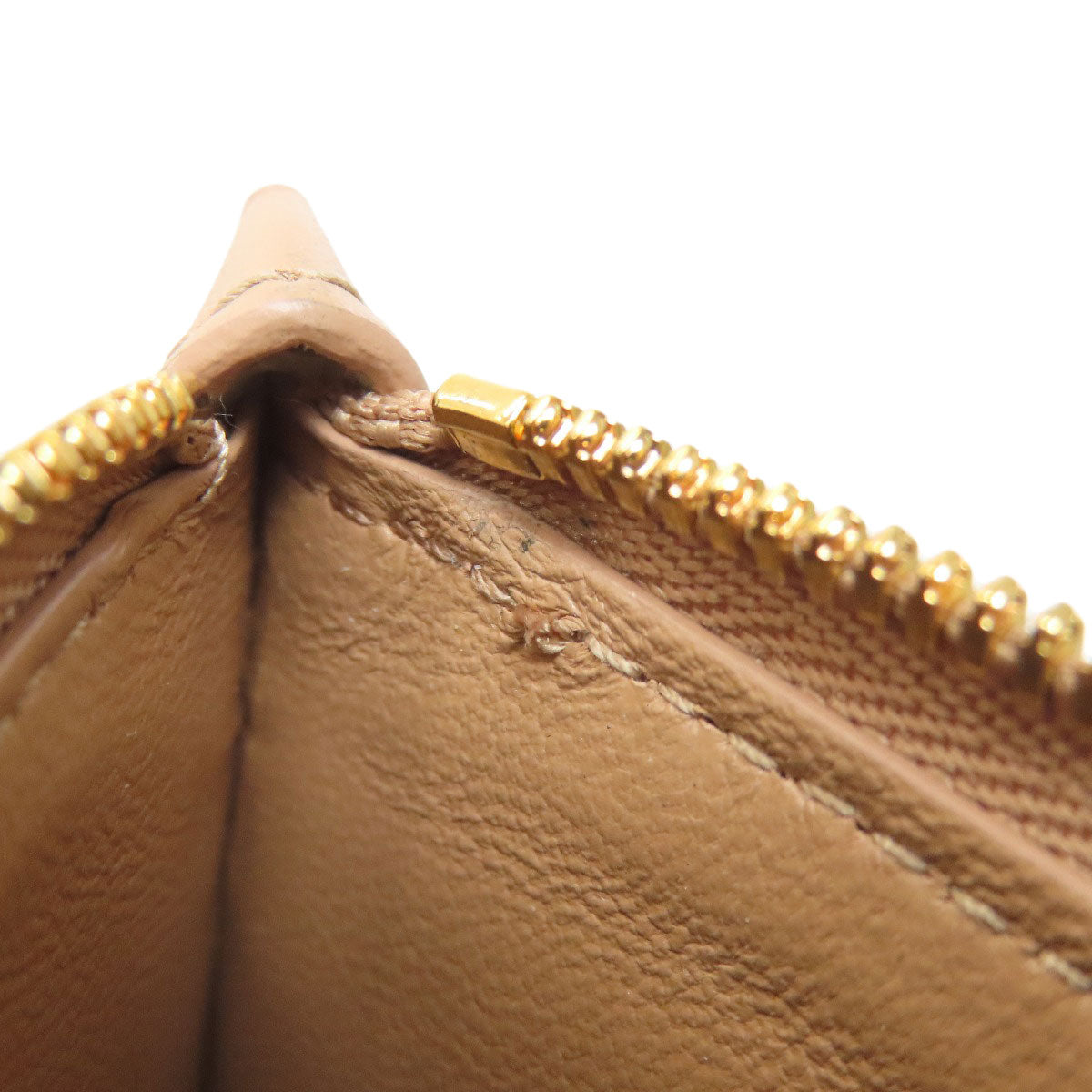 BALENCIAGA 736734 Fragment case coin purse Leather Ladies [Used]