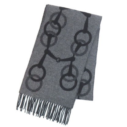 HERMES Any Mall Scarf Cashmere Ladies [Used]