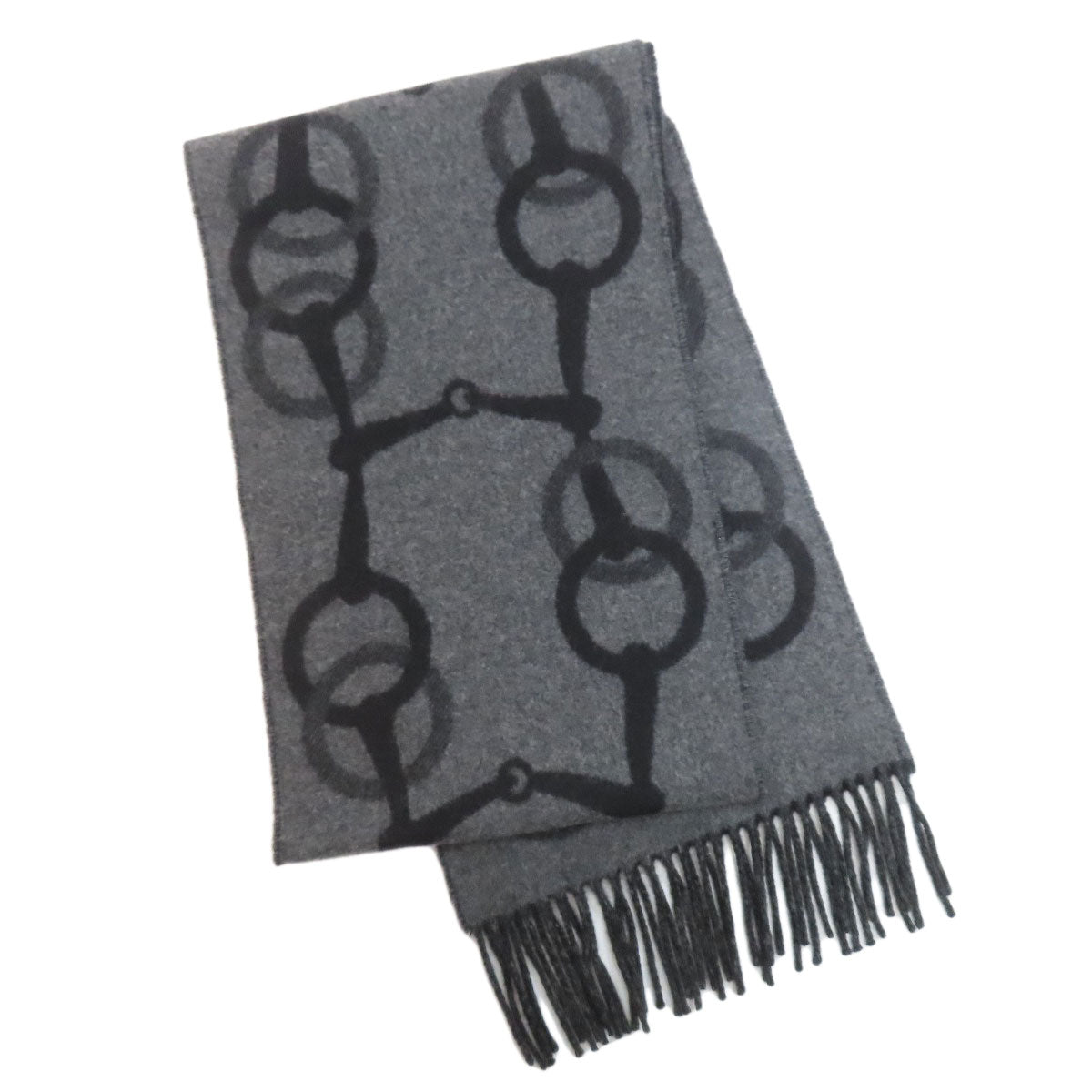 HERMES Any Mall Scarf Cashmere Ladies [Used]