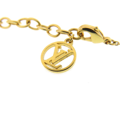 LOUIS VUITTON M63141 Nanogram Necklace Metal Ladies [Used]