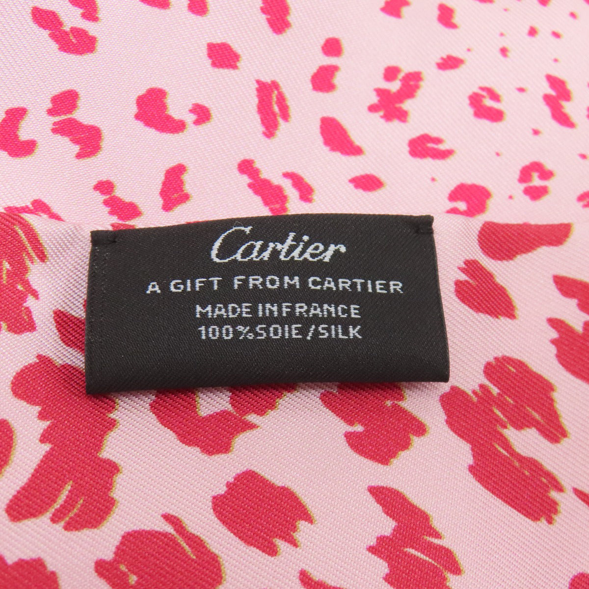 CARTIER Bando Scarf Silk Ladies [Used]