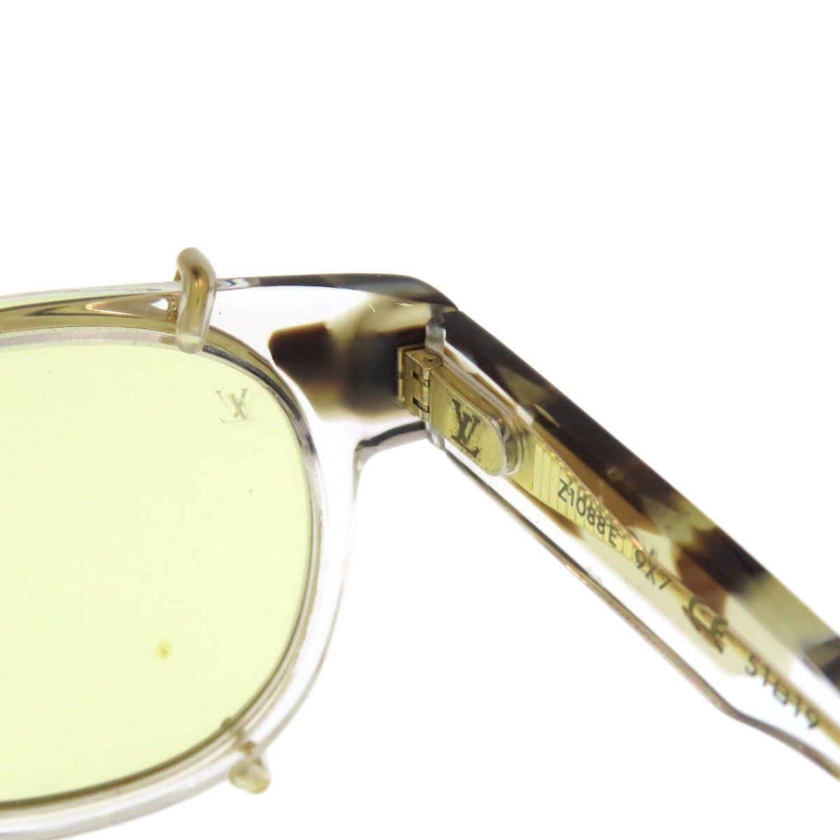 LOUIS VUITTON Z1088E logo sunglasses Plastic Ladies [Used]