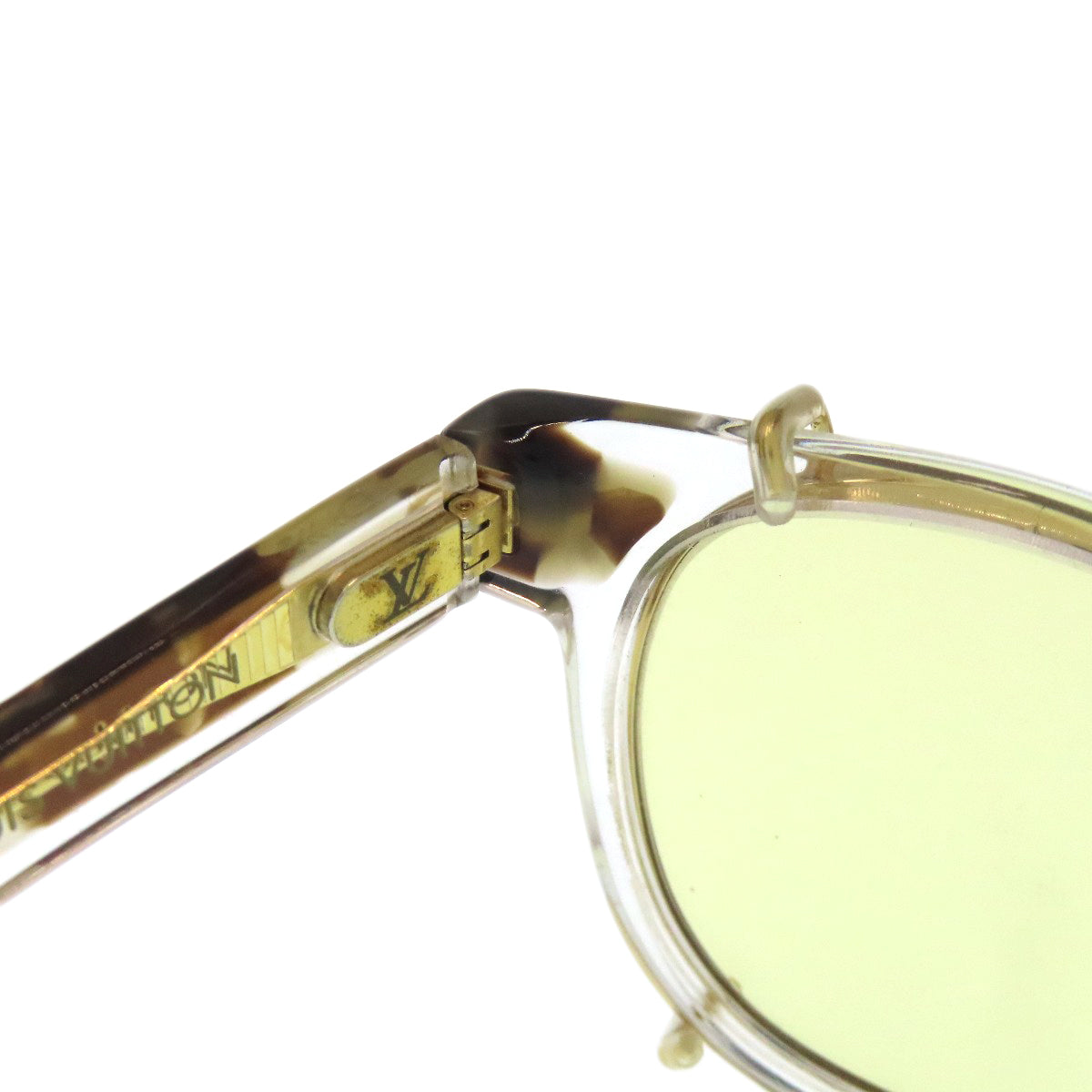 LOUIS VUITTON Z1088E logo sunglasses Plastic Ladies [Used]