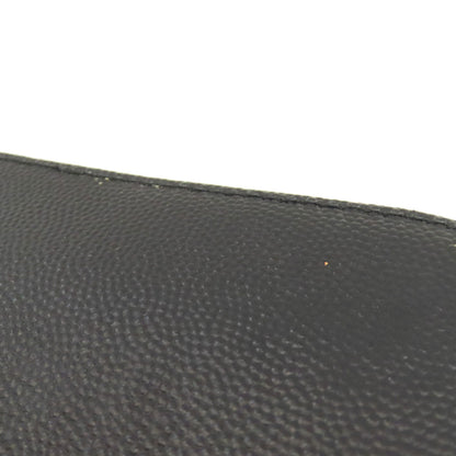 SAINT LAURENT Zip Around Long wallet (with coin pocket) Calf Ladies [Used]