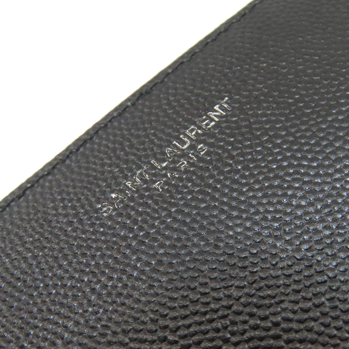 SAINT LAURENT Zip Around Long wallet (with coin pocket) Calf Ladies [Used]