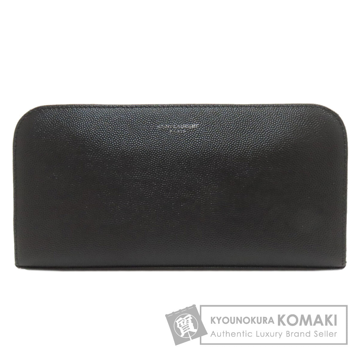 SAINT LAURENT Zip Around Long wallet (with coin pocket) Calf Ladies [Used]