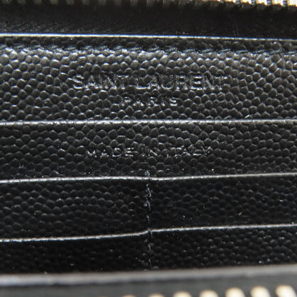 SAINT LAURENT Zip Around Long wallet (with coin pocket) Calf Ladies [Used]