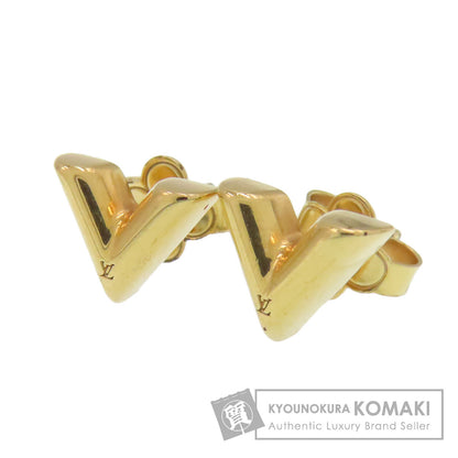 LOUIS VUITTON M68153 Essential V earring Metal Ladies [Used]
