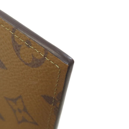 LOUIS VUITTON M80390 Slim purse Long wallet (with coin pocket) Monogram reverse Ladies [Used]