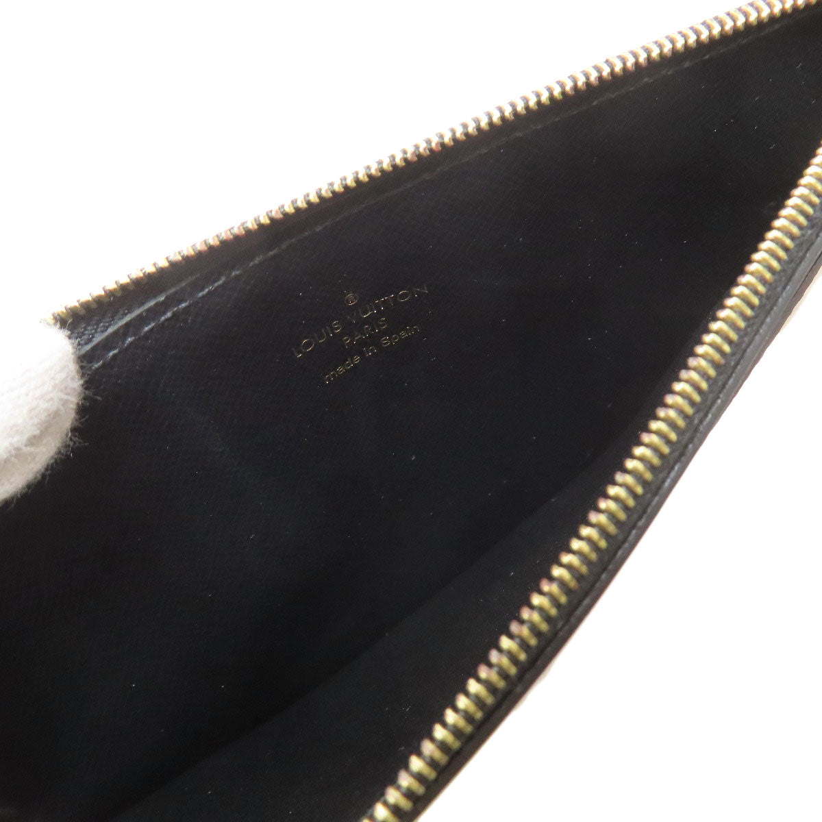LOUIS VUITTON M80390 Slim purse Long wallet (with coin pocket) Monogram reverse Ladies [Used]