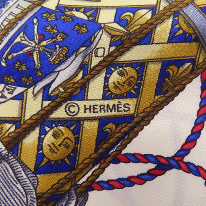 HERMES Carre90 Tambour drum Scarf Silk Ladies [Used]