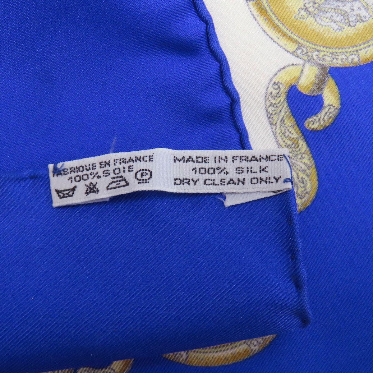 HERMES Carre90 Tambour drum Scarf Silk Ladies [Used]