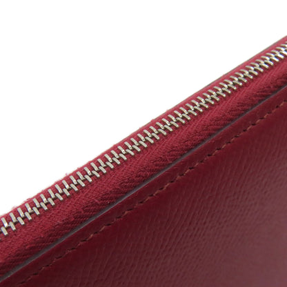 HERMES Azap Silkin Long SilverHardware Long wallet (with coin pocket) Epsom Ladies [Used]