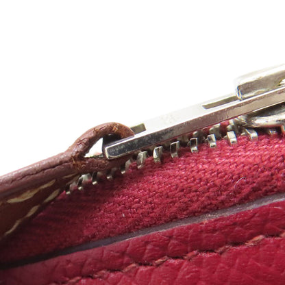 HERMES Azap Silkin Long SilverHardware Long wallet (with coin pocket) Epsom Ladies [Used]