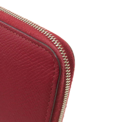 HERMES Azap Silkin Long SilverHardware Long wallet (with coin pocket) Epsom Ladies [Used]