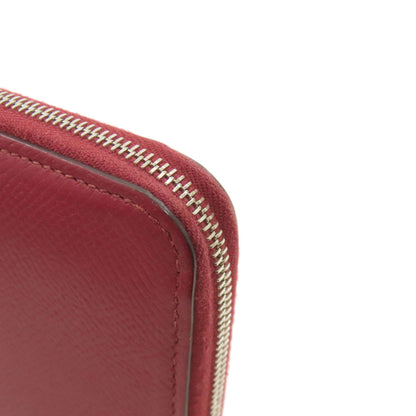 HERMES Azap Silkin Long SilverHardware Long wallet (with coin pocket) Epsom Ladies [Used]