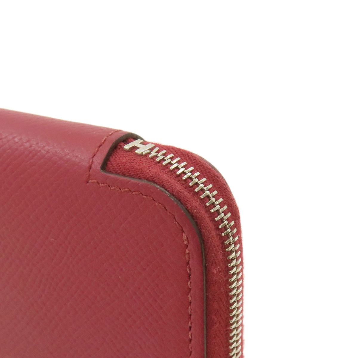 HERMES Azap Silkin Long SilverHardware Long wallet (with coin pocket) Epsom Ladies [Used]