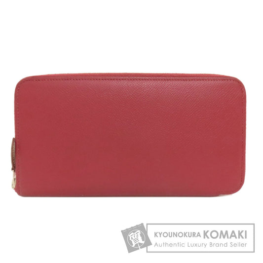 HERMES Azap Silkin Long SilverHardware Long wallet (with coin pocket) Epsom Ladies [Used]