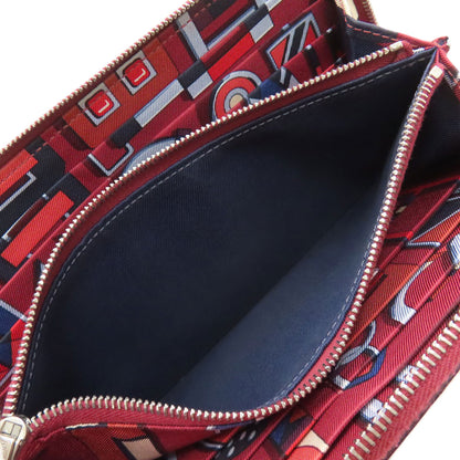 HERMES Azap Silkin Long SilverHardware Long wallet (with coin pocket) Epsom Ladies [Used]