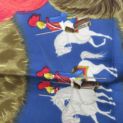 HERMES Carre90 Faceless Helmet Scarf Silk Ladies [Used]