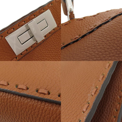 FENDI Peekaboo I See You 2WAY Handbag Calf Ladies [Used]