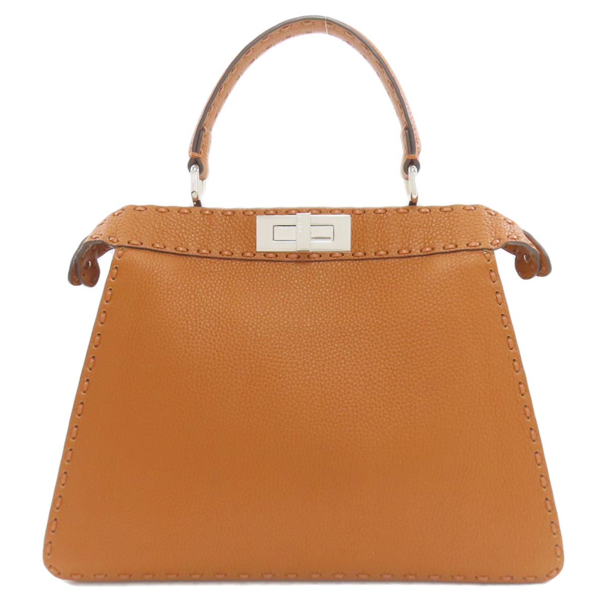 FENDI Peekaboo I See You 2WAY Handbag Calf Ladies [Used]