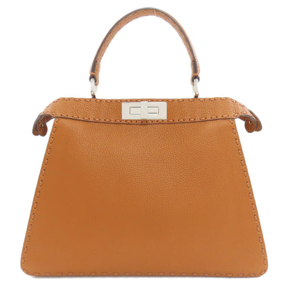 FENDI Peekaboo I See You 2WAY Handbag Calf Ladies [Used]