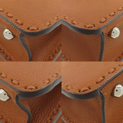 FENDI Peekaboo I See You 2WAY Handbag Calf Ladies [Used]